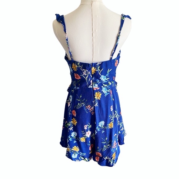 Lulus Floral Ruffle Romper - Picture 7 of 9